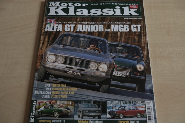 Deckblatt Motor Klassik (03/2006)